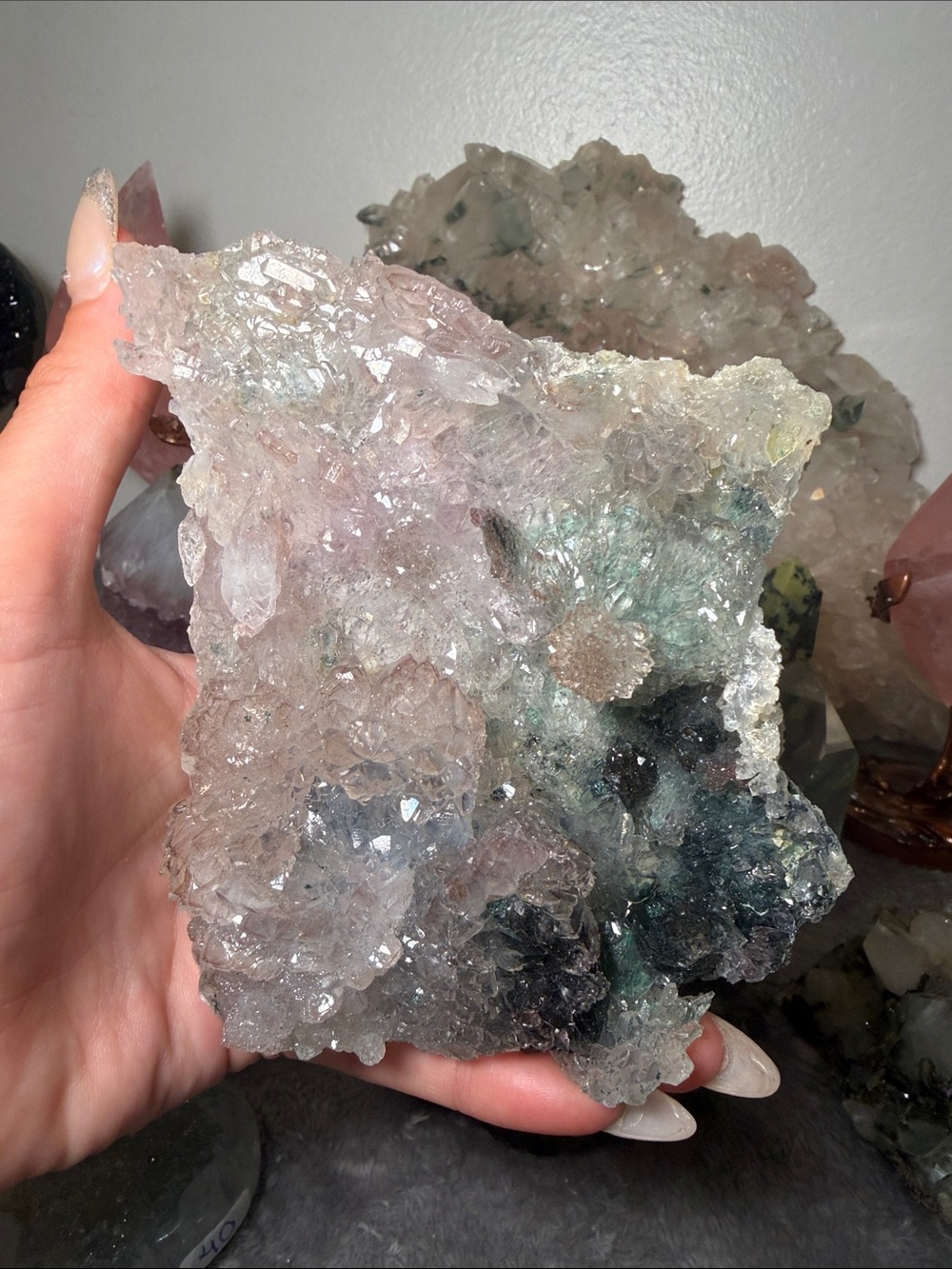 galaxy flower amethyst